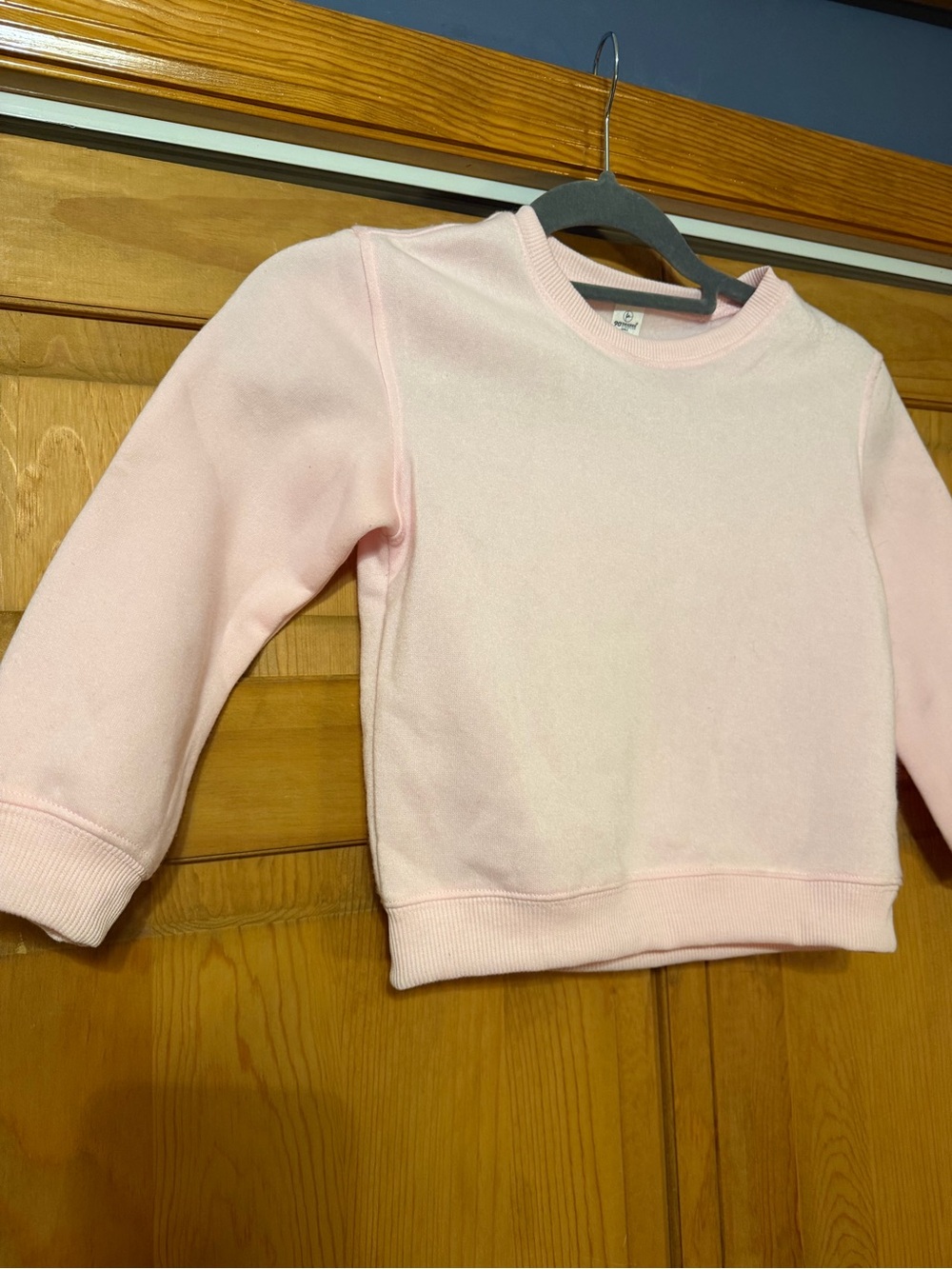 90 Degree By Reflex Light Pink Crewneck Sweatshirt for Kids